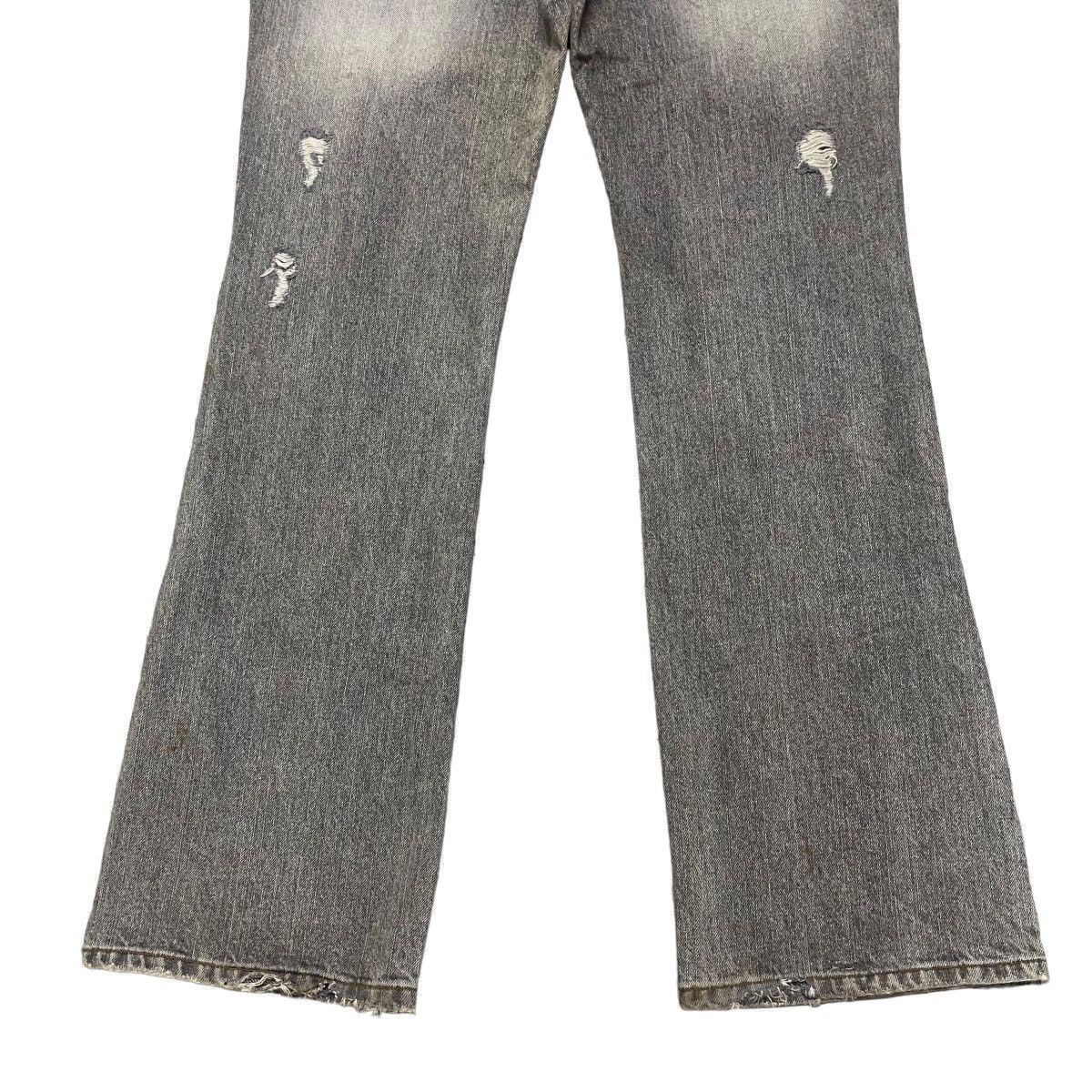 GOSTAR DE FUGA FUGA Distressed Denim Flare Jeans Size US 32 / EU 48 - 12 Thumbnail