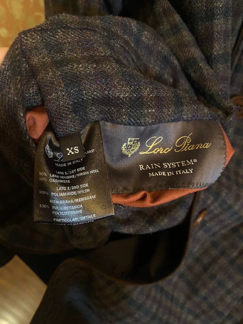 Loro Piana LORO PIANA Cashmere, sheep hair, double-sided windbreaker Size US XS / EU 42 / 0 - 7 Thumbnail