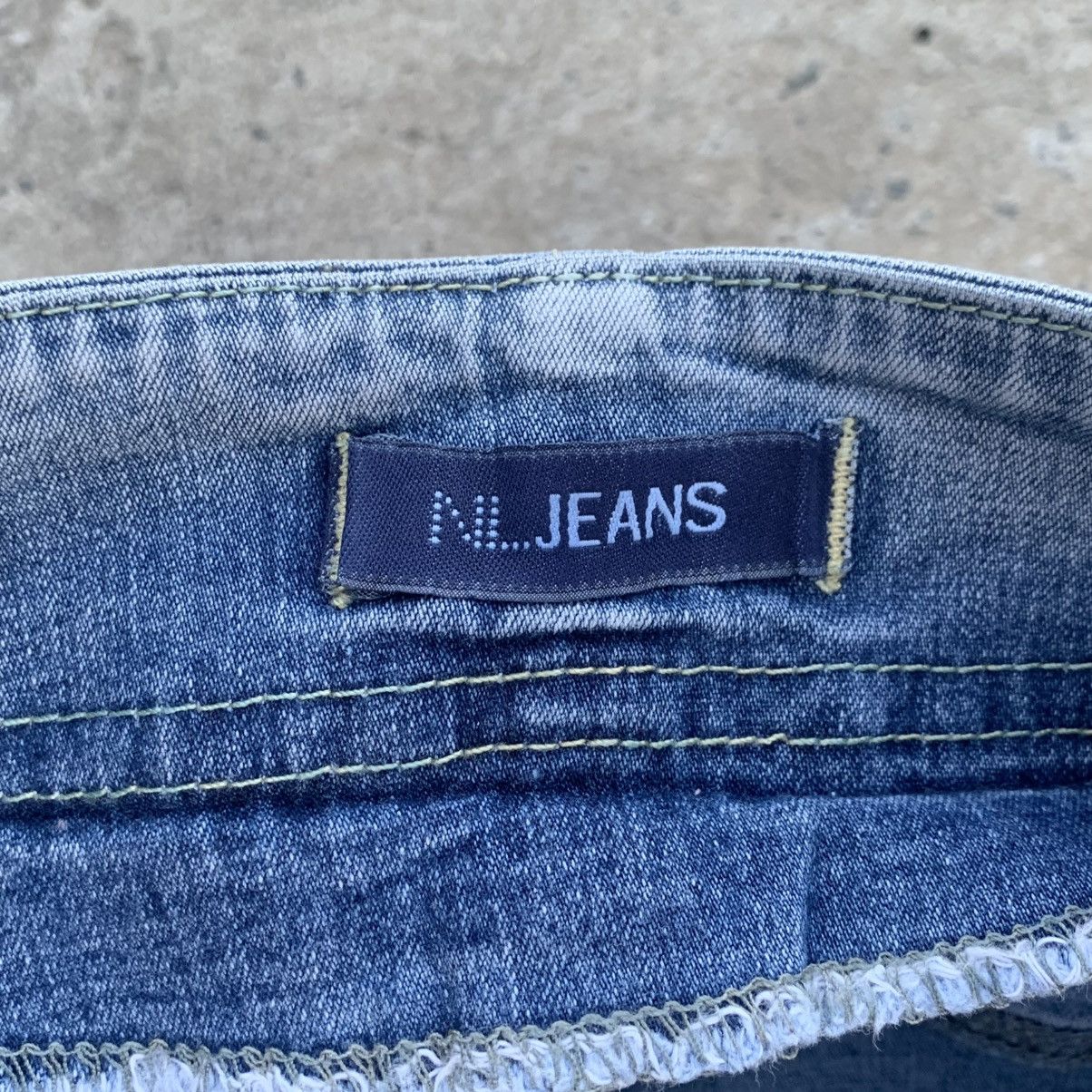 Hypebeast Vintage Japanese Style NL Jeans With A Bud Y2K 00s USA Size 36" / US 14 / IT 50 - 9 Thumbnail