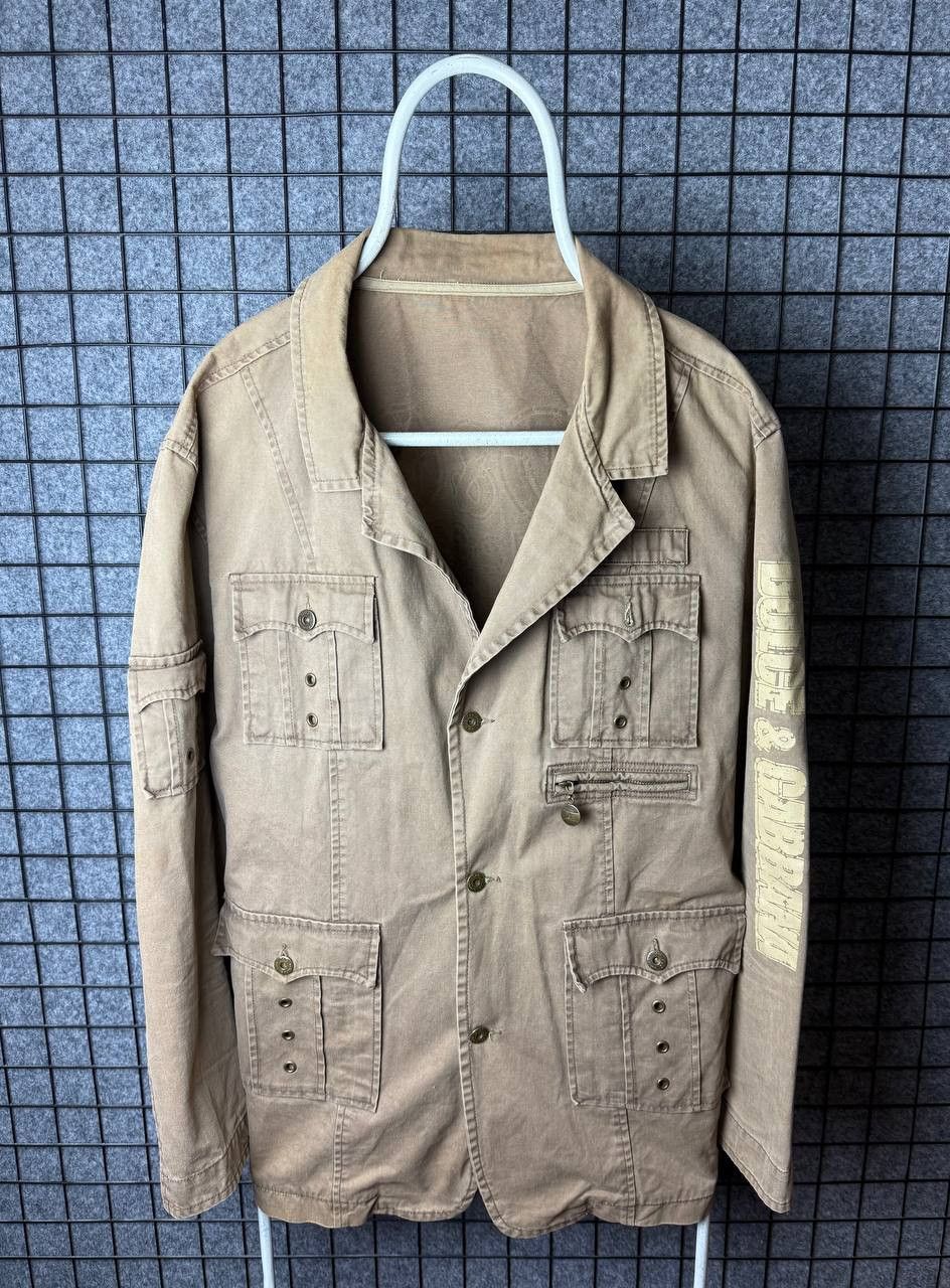 Dolce & Gabbana Dolce Gabban Milittary Jacket Vintage Size US XL / EU 56 / 4 - 2 Thumbnail