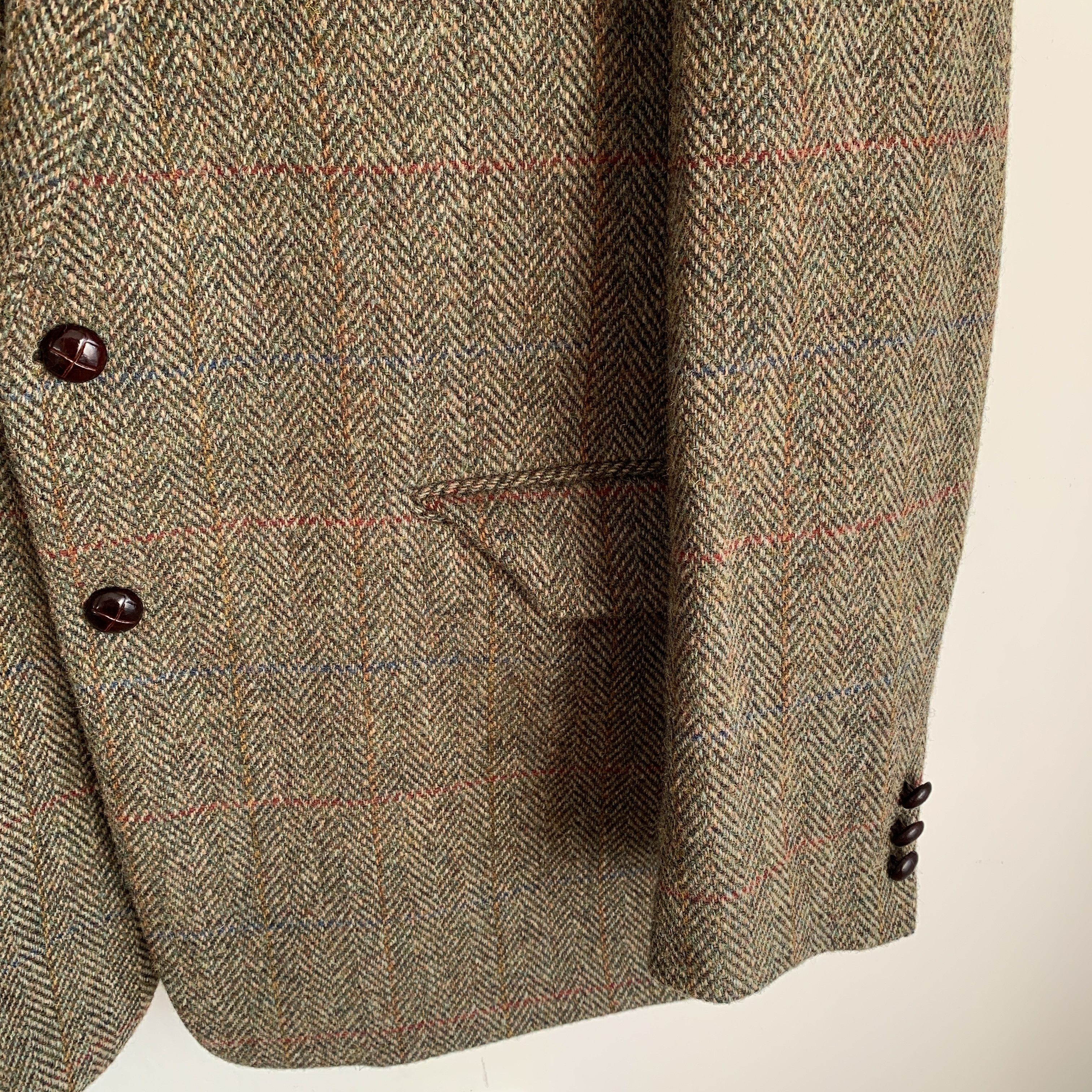 Harris Tweed Harris Tweed Mens Jacket Wool Blazer 52-54 Size US L / EU 52-54 / 3 - 3 Thumbnail