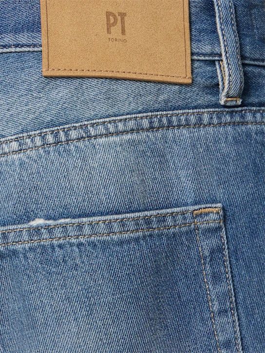 PT Torino o1lsvrm0425 Rap 5 Pocket Denim Jeans in Blue Size US 33 - 5 Thumbnail