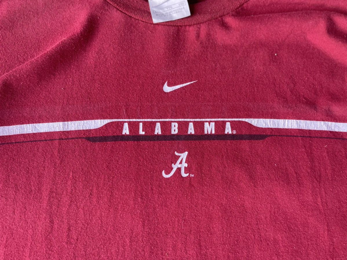 Nike Vintage Y2k Nike Center Logo Alabama Long Sleeve Size US L / EU 52-54 / 3 - 4 Thumbnail