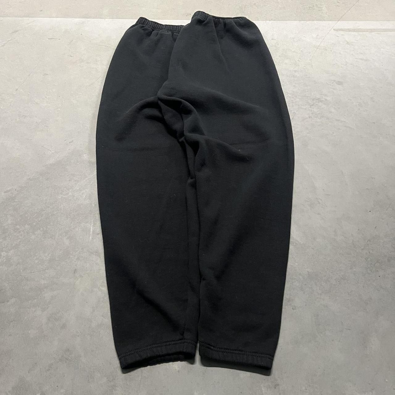 Vintage Vintage Y2K/2000s Baggy Fit Black Essential Sweatpants! Size US 34 / EU 50 - 2 Thumbnail