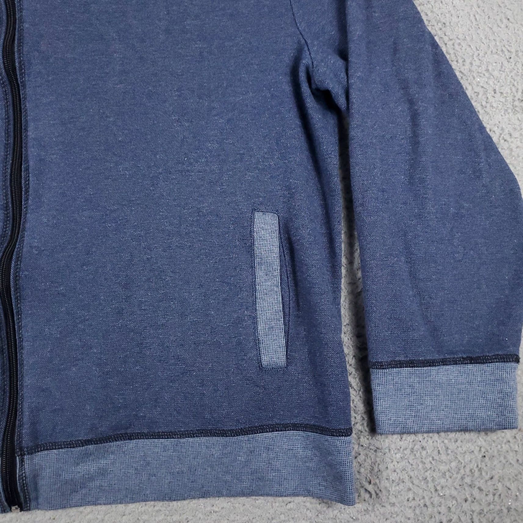 Vintage VINTAGE Bullock & Jones Sweater Mens Full Zip Casual Outerwear 2XL Blue Cotton Size US XXL / EU 58 / 5 - 4 Thumbnail