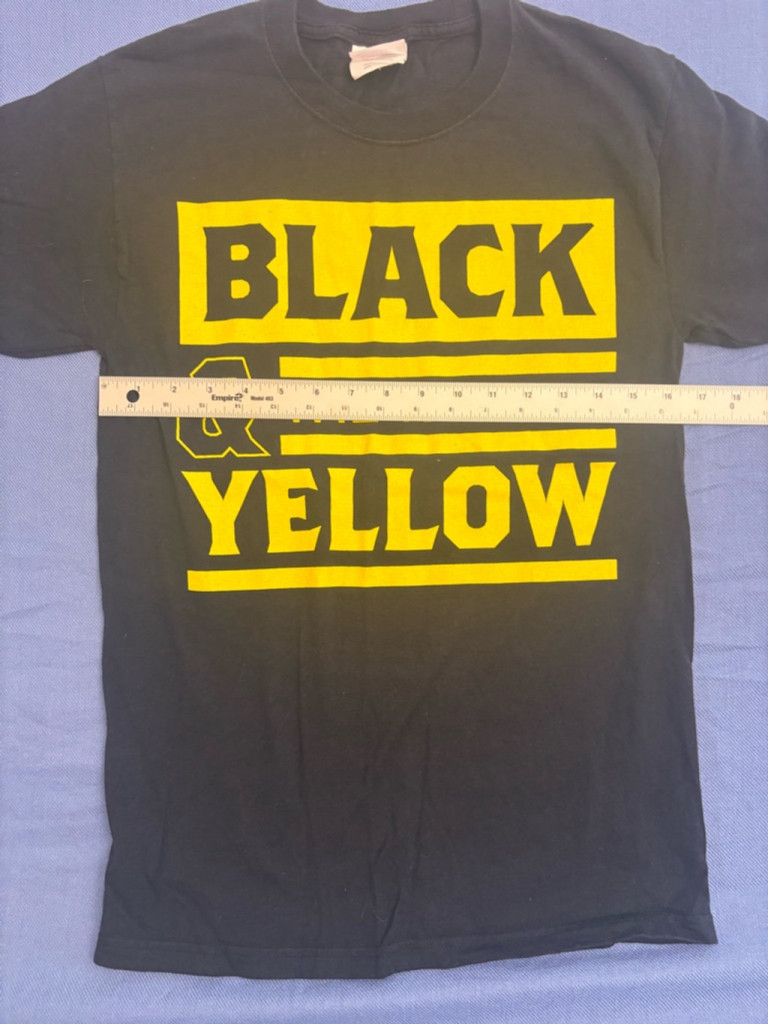 Hanes Men's Hanes Wiz Khalifa Black & Yellow T-shirt Size S Size US S / EU 44-46 / 1 - 2 Thumbnail