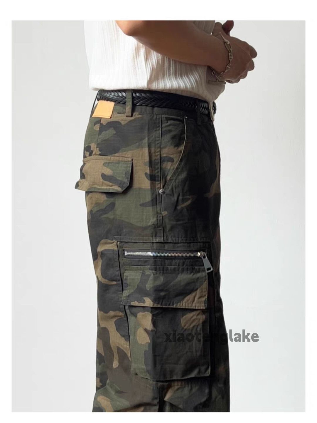 Vintage xz utility military outdoor tactical hiphop cargo pants Size US 32 / EU 48 - 7 Thumbnail