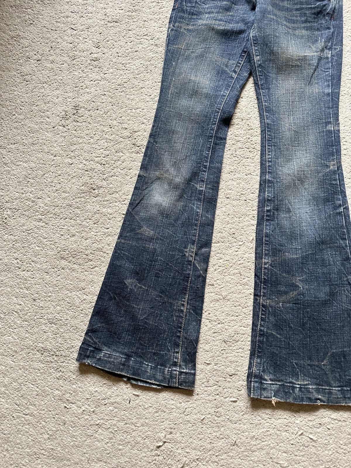 Japanese Brand 1990s Japanese Brand Luxury Style Flare Jeans Size 26" / US 2 / IT 38 - 2 Thumbnail