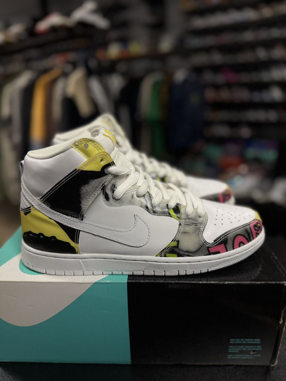 Nike Nike SB Dunk High De La Soul Size 11 🧼 W BOX Size US 11 / EU 44 - 1 Thumbnail