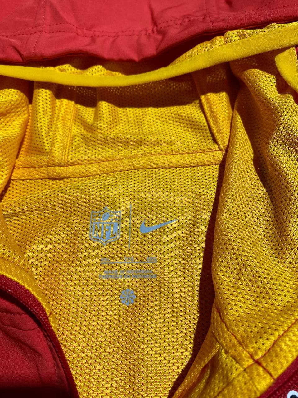 NFL × Nike Mens Nike Kansas City Chiefs Coaches Jacket XXL Size US XXL / EU 58 / 5 - 5 Thumbnail