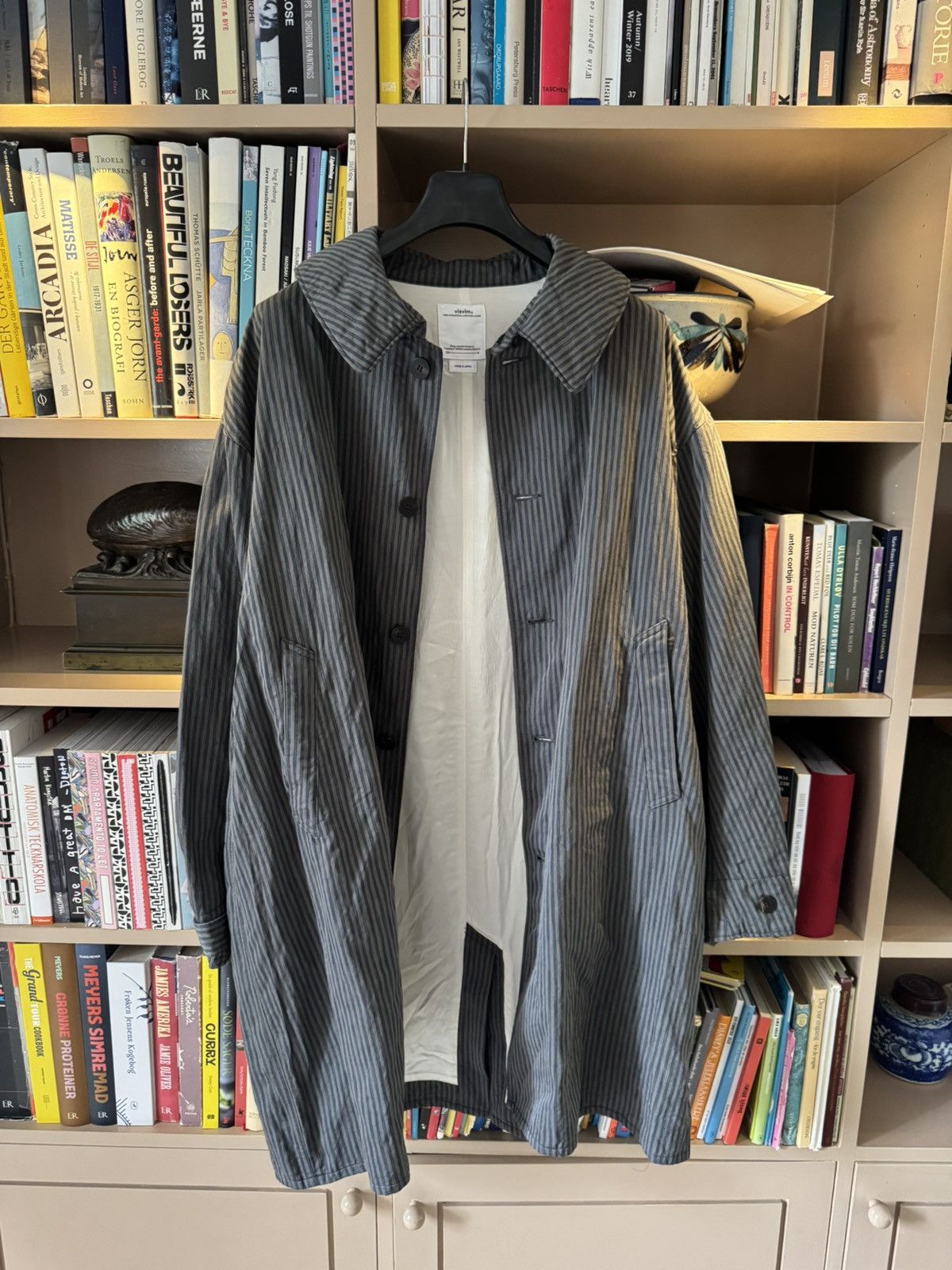 Visvim Visvim Balmat Stripe Parka Size US L / EU 52-54 / 3 - 4 Thumbnail