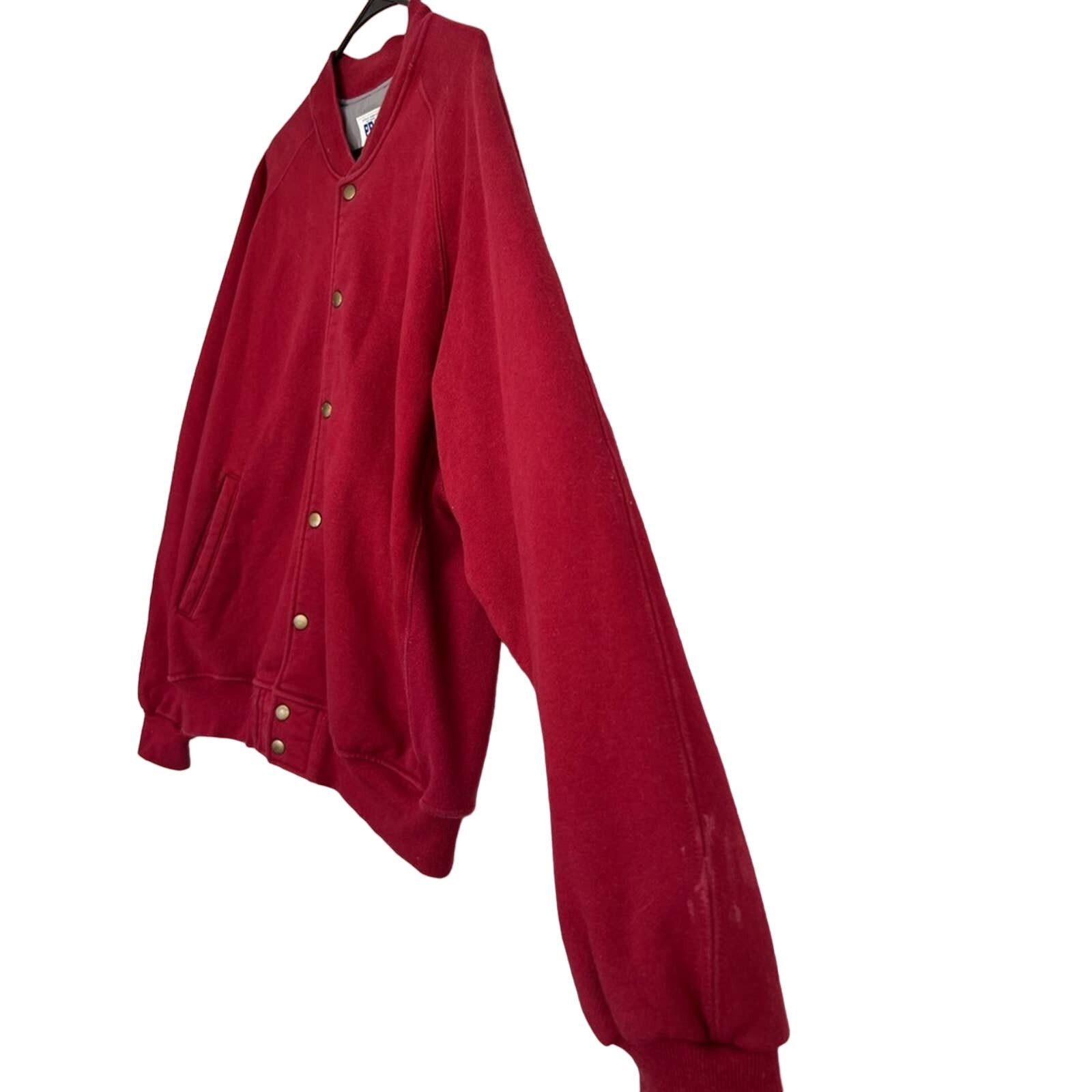 Russell Athletic Vintage Russell Athletic Pro Cotton Button Jacket RARE USA Size US XL / EU 56 / 4 - 3 Thumbnail