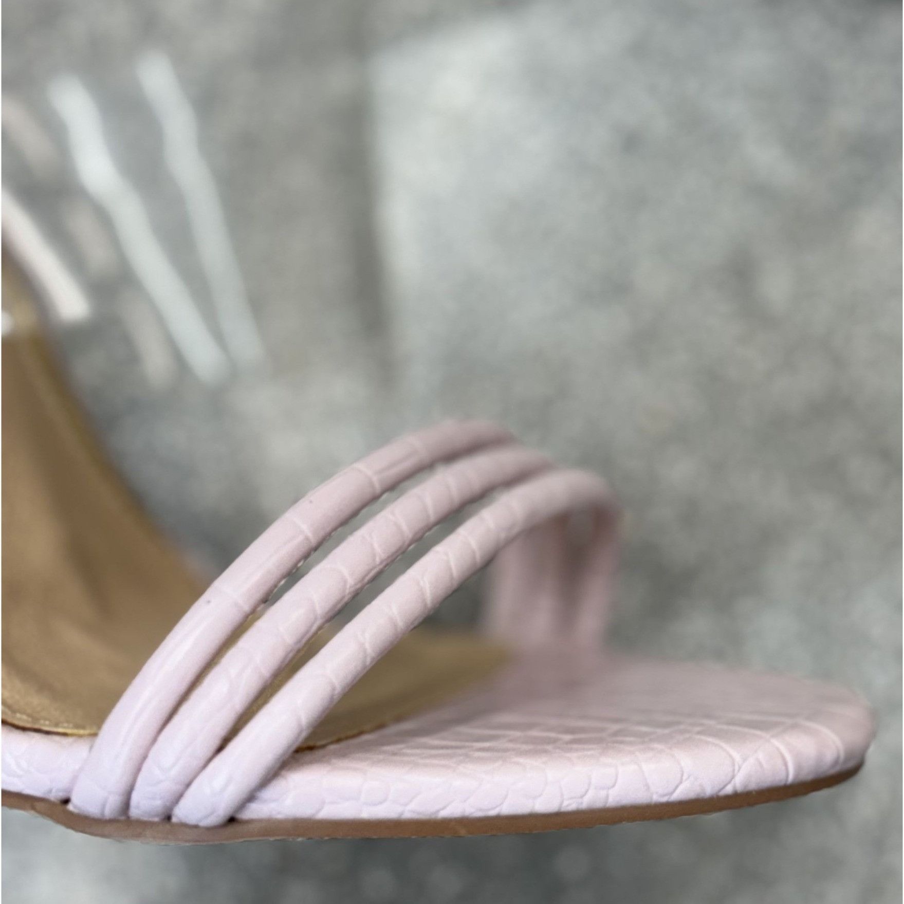 Other KAYLEEN / Berkley-16 / Pink / High Heeled Sandals With Clear Size US 9 / IT 39 - 8 Thumbnail