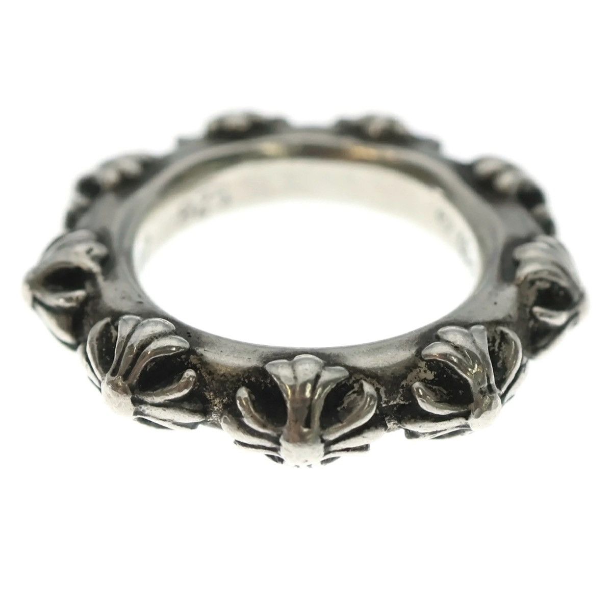 Chrome Hearts US8.5 Chrome Hearts Cross Band Ring 17 Size ONE SIZE - 2 Thumbnail