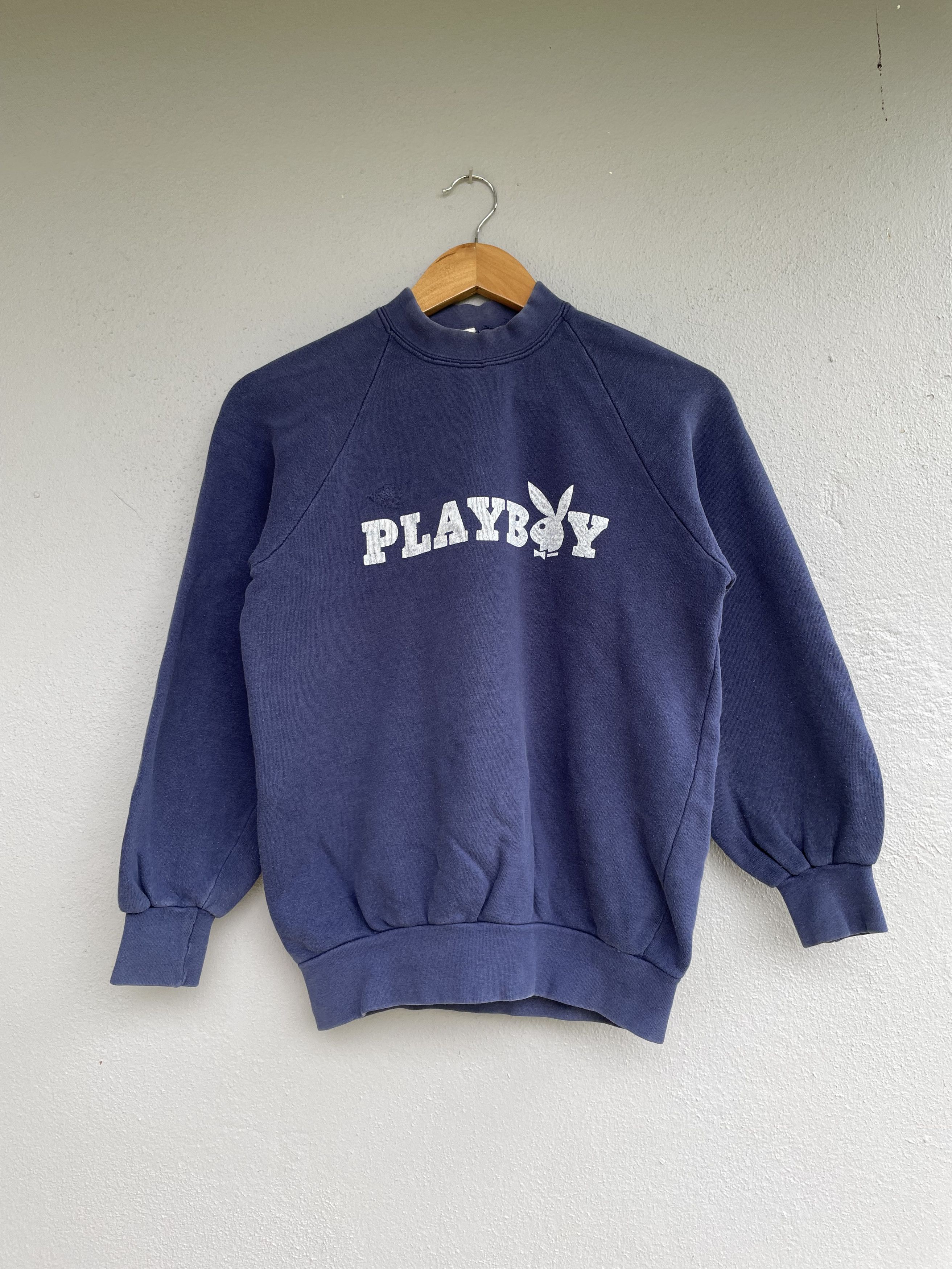 Vintage 80s Playboy Spellout Logo Sweatshirt Unisex