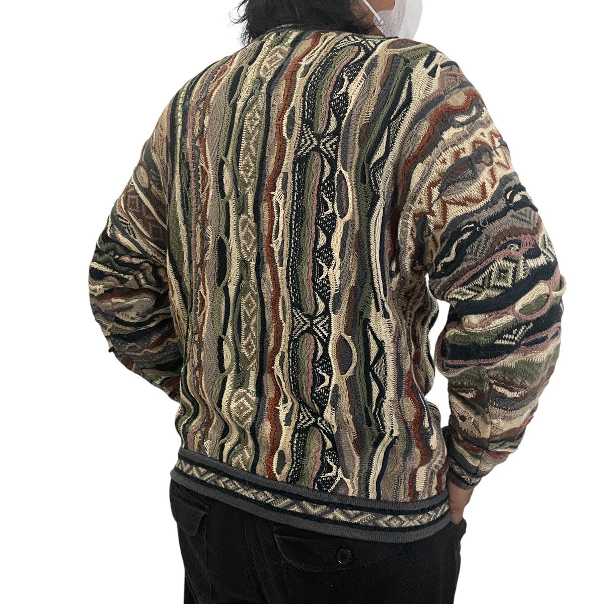 Coogi Vintage 90s Coogi 3D Knit Sweater Size US L / EU 52-54 / 3 - 8 Thumbnail