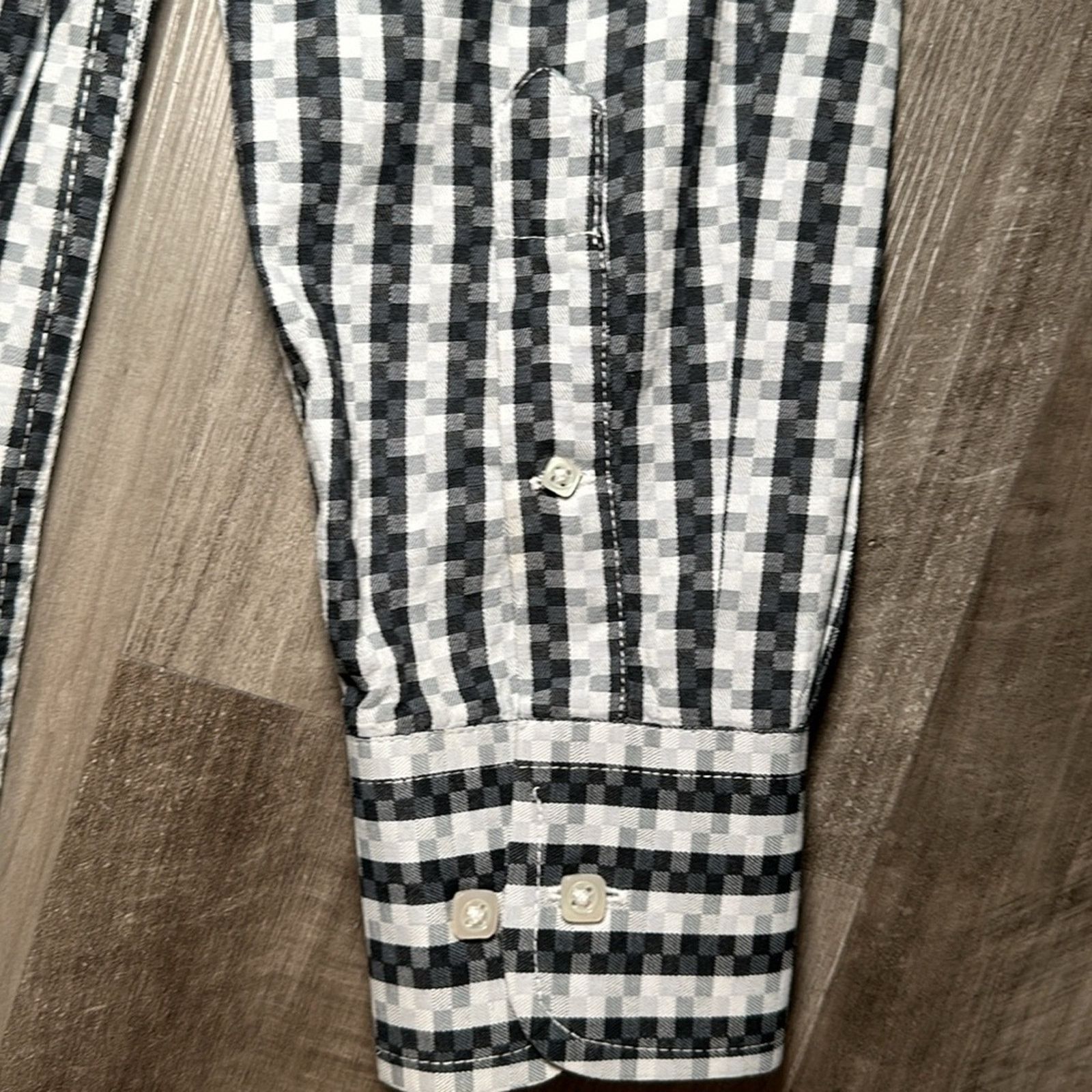 Other Resistol Ranch Western Long Sleeve Button Down - Large Size US L / EU 52-54 / 3 - 4 Thumbnail