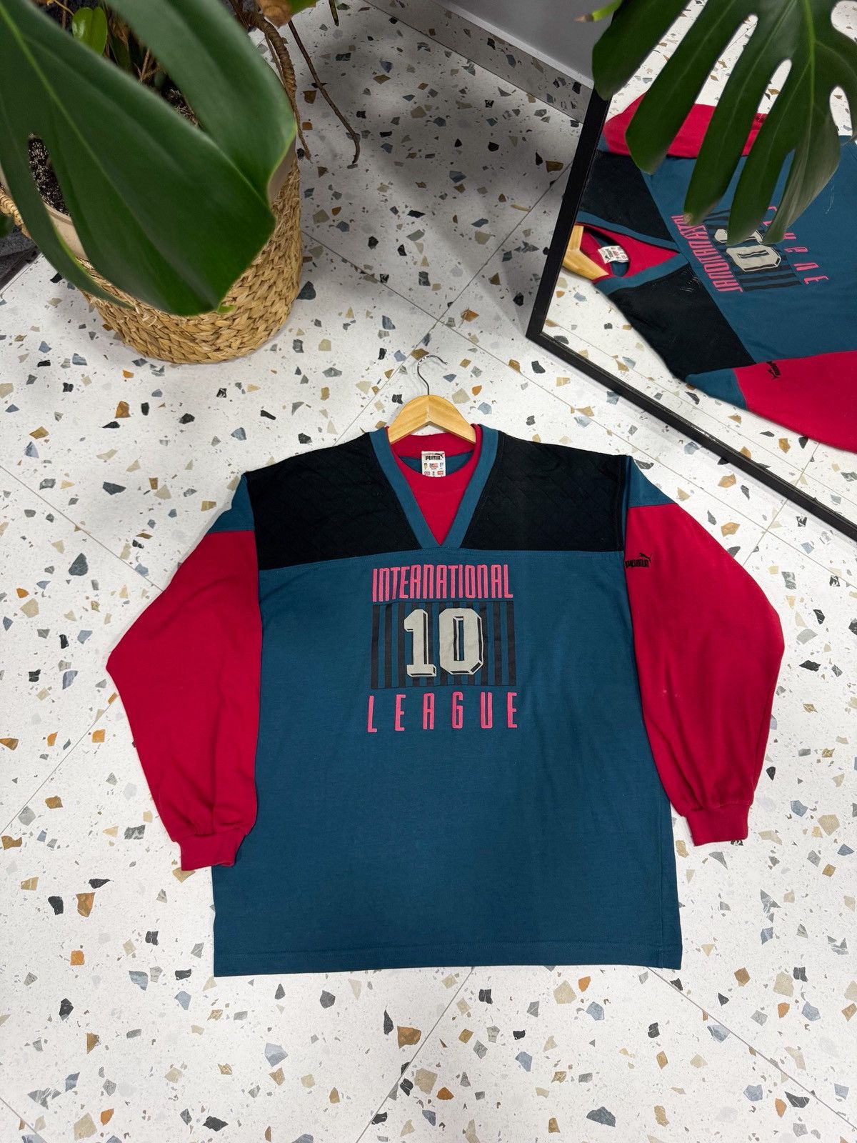 Puma Puma vintage international league sweatshirt size M Size US M / EU 48-50 / 2 - 1 Thumbnail