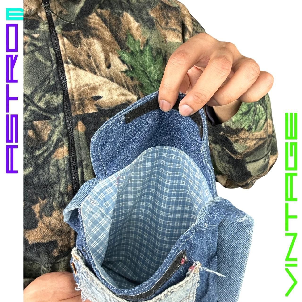 Other ASTROBOI* UPCYCLED BLUE DENIM SHOULDER BAG Size ONE SIZE - 6 Thumbnail