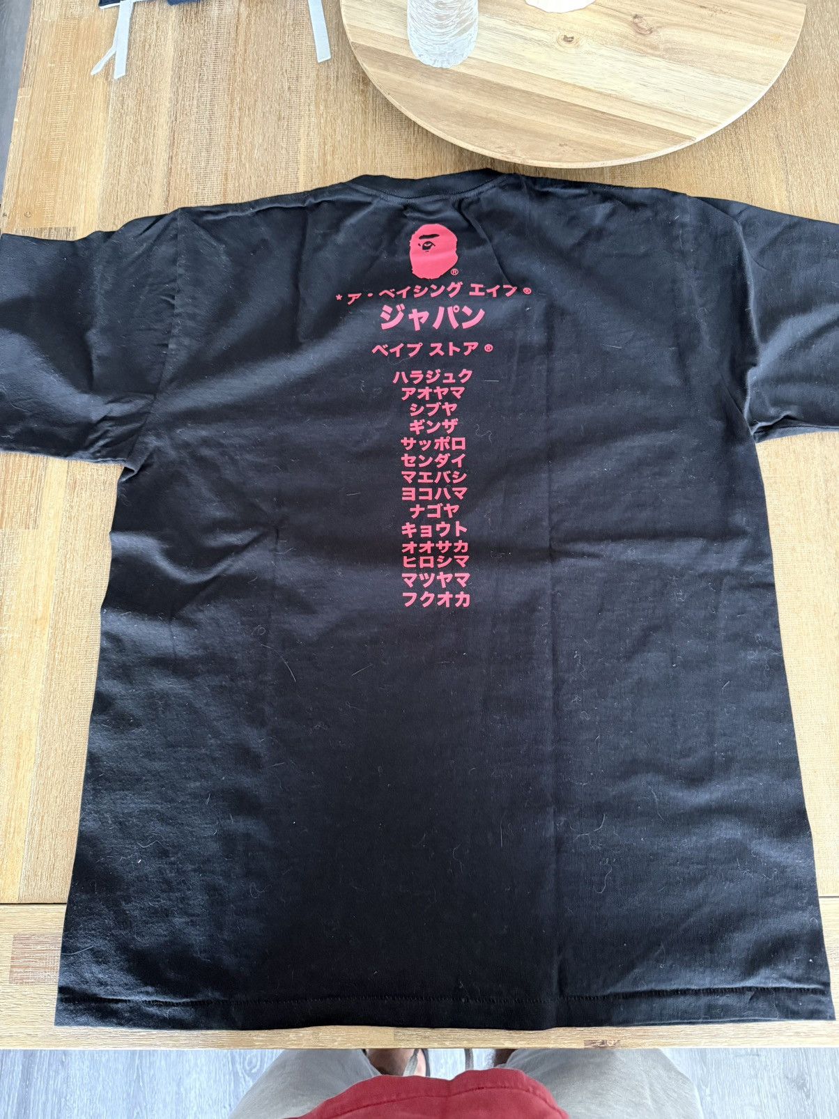Bape A Bathing Ape T Shirt (Japan Exclusive) Size US XL / EU 56 / 4 - 2 Thumbnail