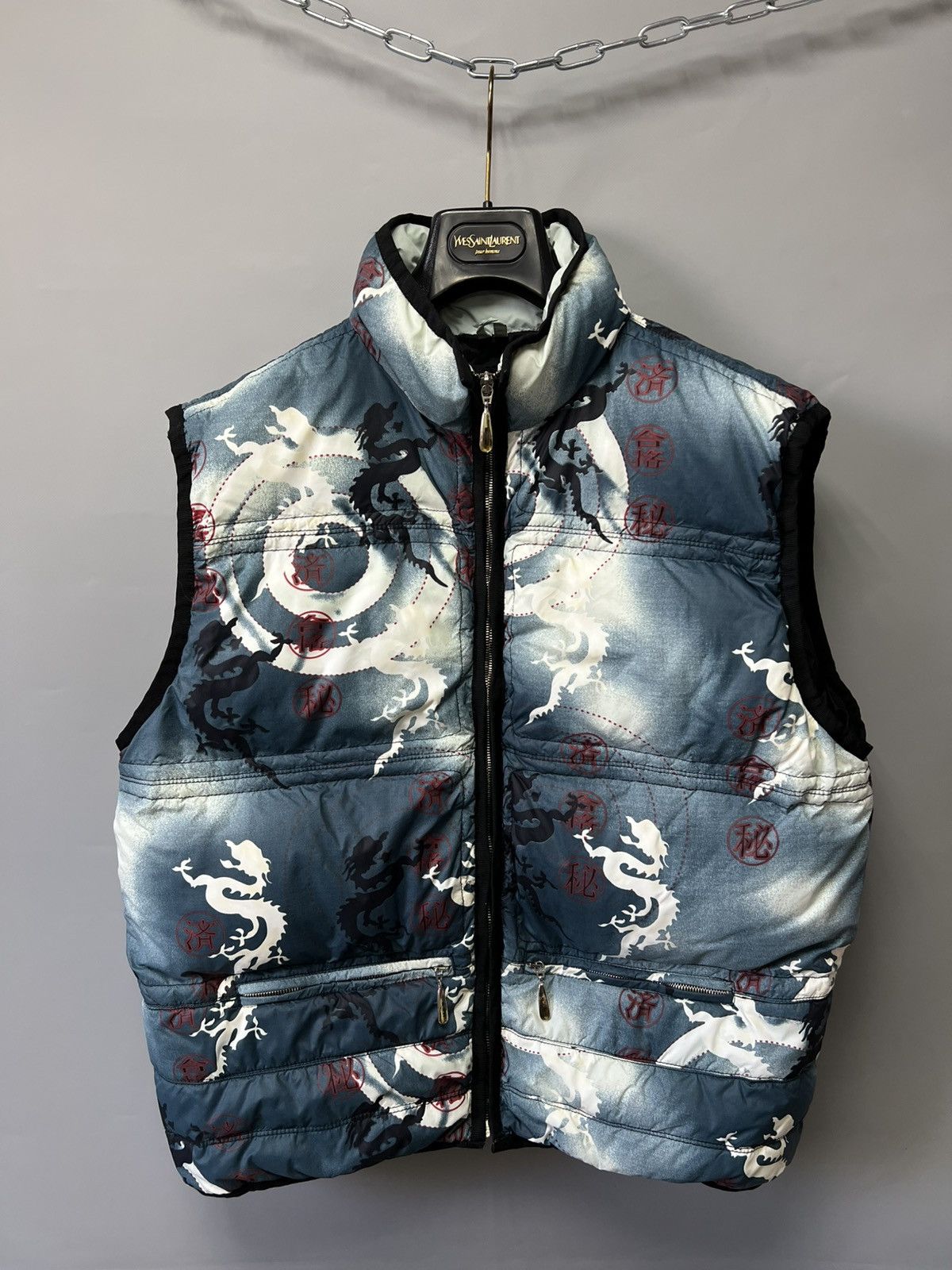 Vintage High Society by R.Engel Vintage Rare Down Vest y2k japan Size US L / EU 52-54 / 3 - 1 Thumbnail