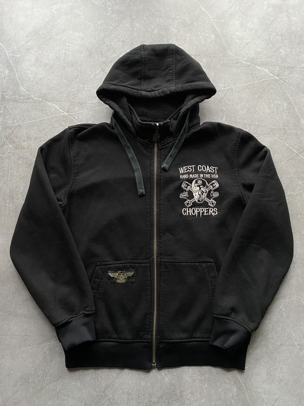 West Coast Choppers Vintage Y2K West Coast Choppers High Speed Hoodie Full Zip Size US L / EU 52-54 / 3 - 4 Thumbnail