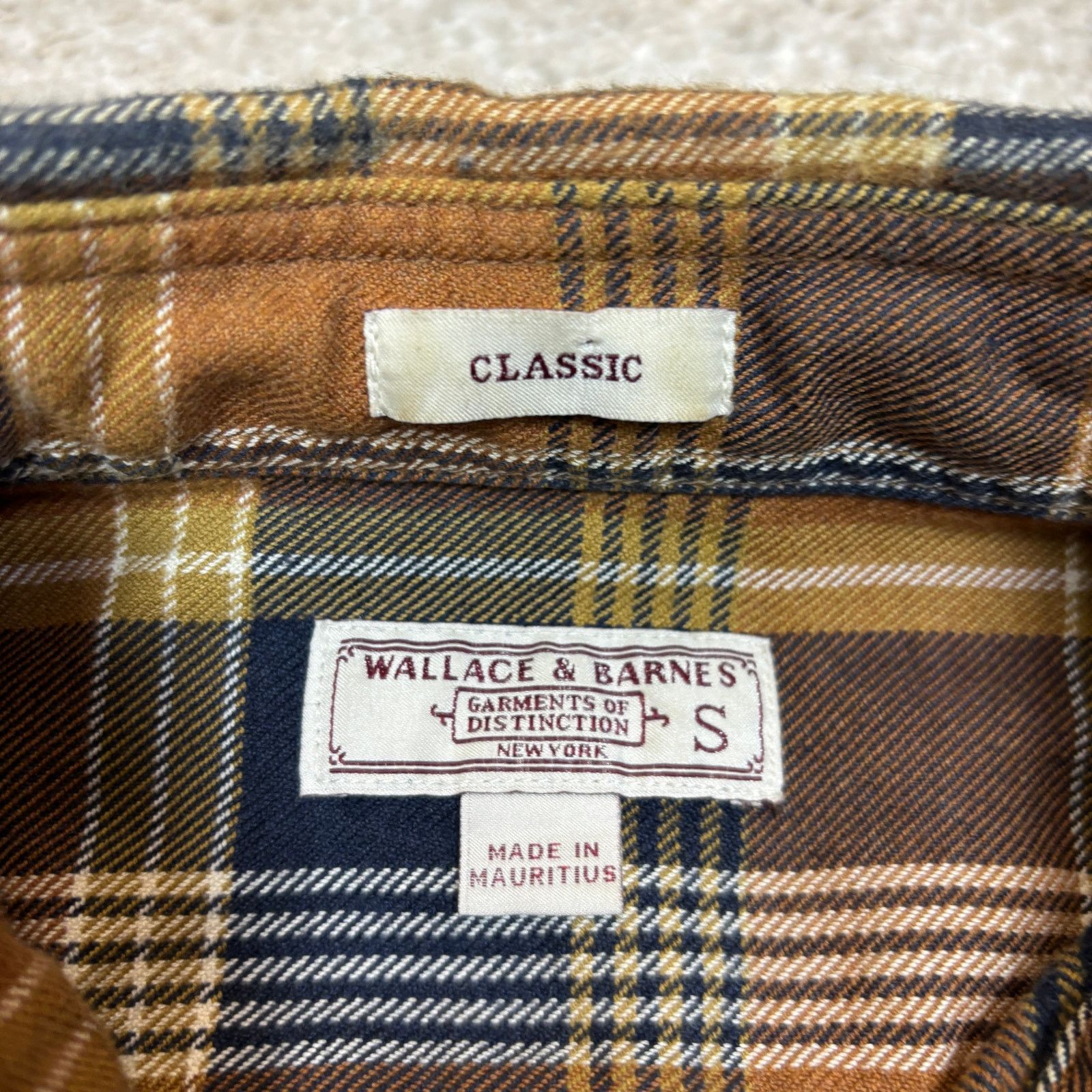 J.Crew × Wallace & Barnes Wallace & Barnes Classic Midweight Flannel Button Up Men's S Size US S / EU 44-46 / 1 - 4 Thumbnail