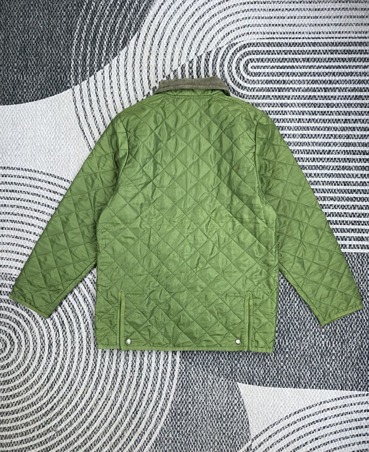 Mackintosh Vintage Mackintosh Green Puffer Button Jacket Size US M / EU 48-50 / 2 - 2 Thumbnail