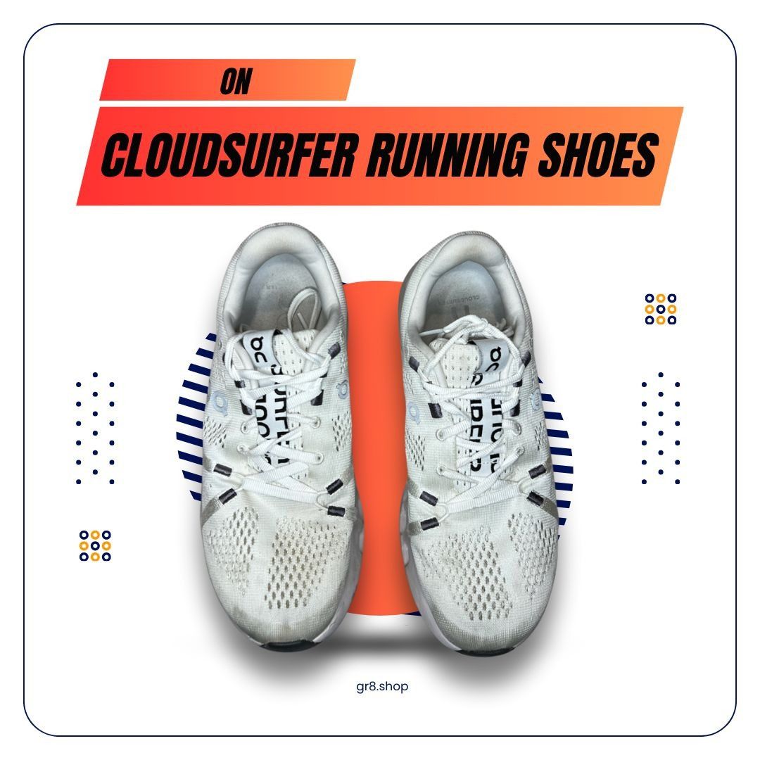 On On Cloudsurfer Womens Running Shoes Size 7.5 White Lightweig Size US 7.5 / IT 37.5 - 1 Thumbnail
