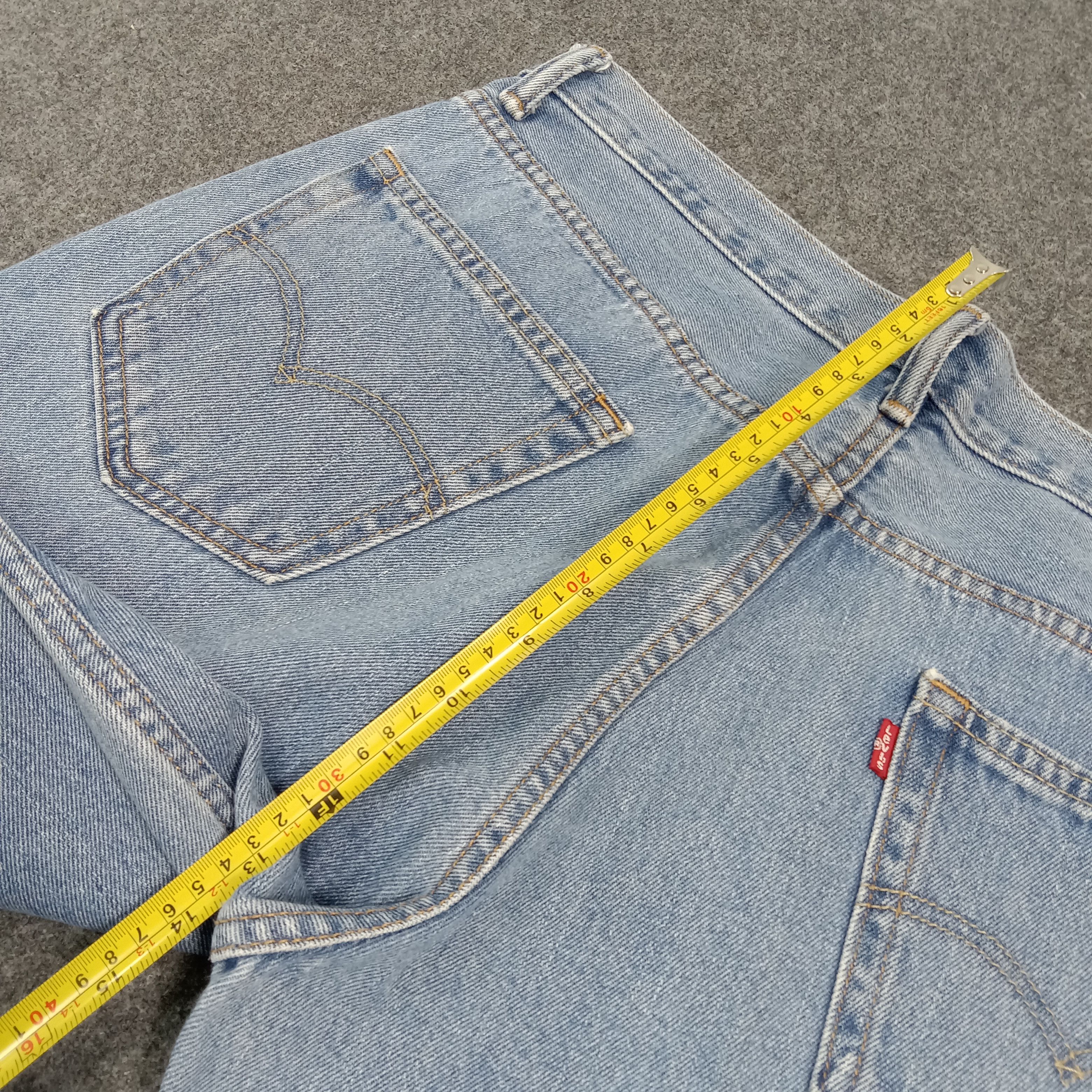 Levi's 90s LEVI'S 550 Distressed Style Denim Jeans C272N7 Size US 36 / EU 52 - 10 Thumbnail