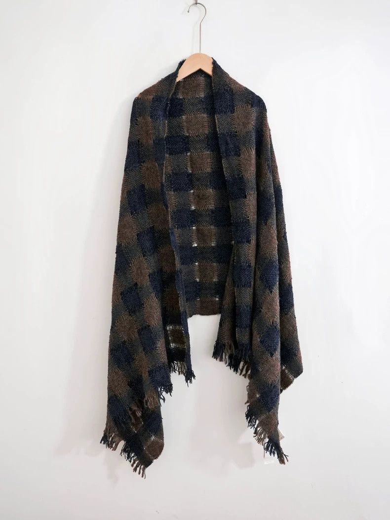 Yohji Yamamoto Yohji Yamamoto 2022aw Wide-knit scarf 2506-Nextarrow Size ONE SIZE - 3 Thumbnail