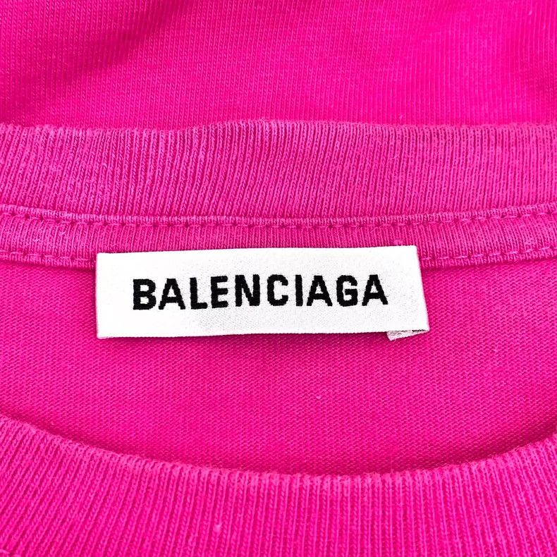 Balenciaga Balenciaga Rose-pink logo monogrammed embroidered cotton c Size M / US 6-8 / IT 42-44 - 5 Thumbnail