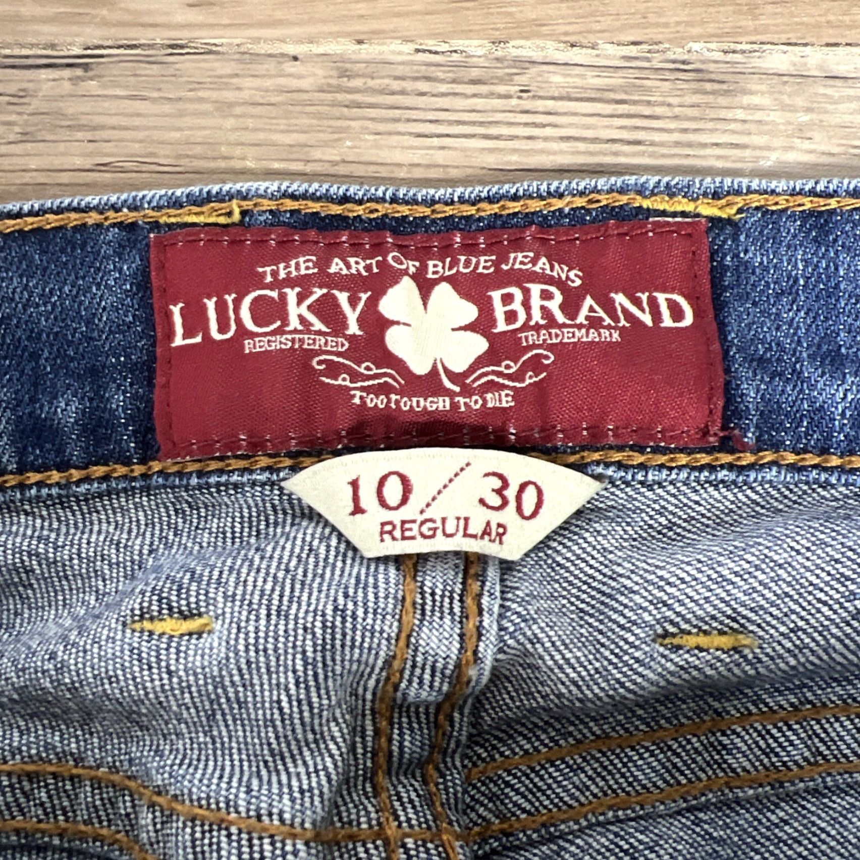 Lucky Brand Lucky Brand Jeans Sofia Bootcut Womens 10/30 Regular Blue 90s? Size 32" / US 10 / IT 46 - 5 Thumbnail