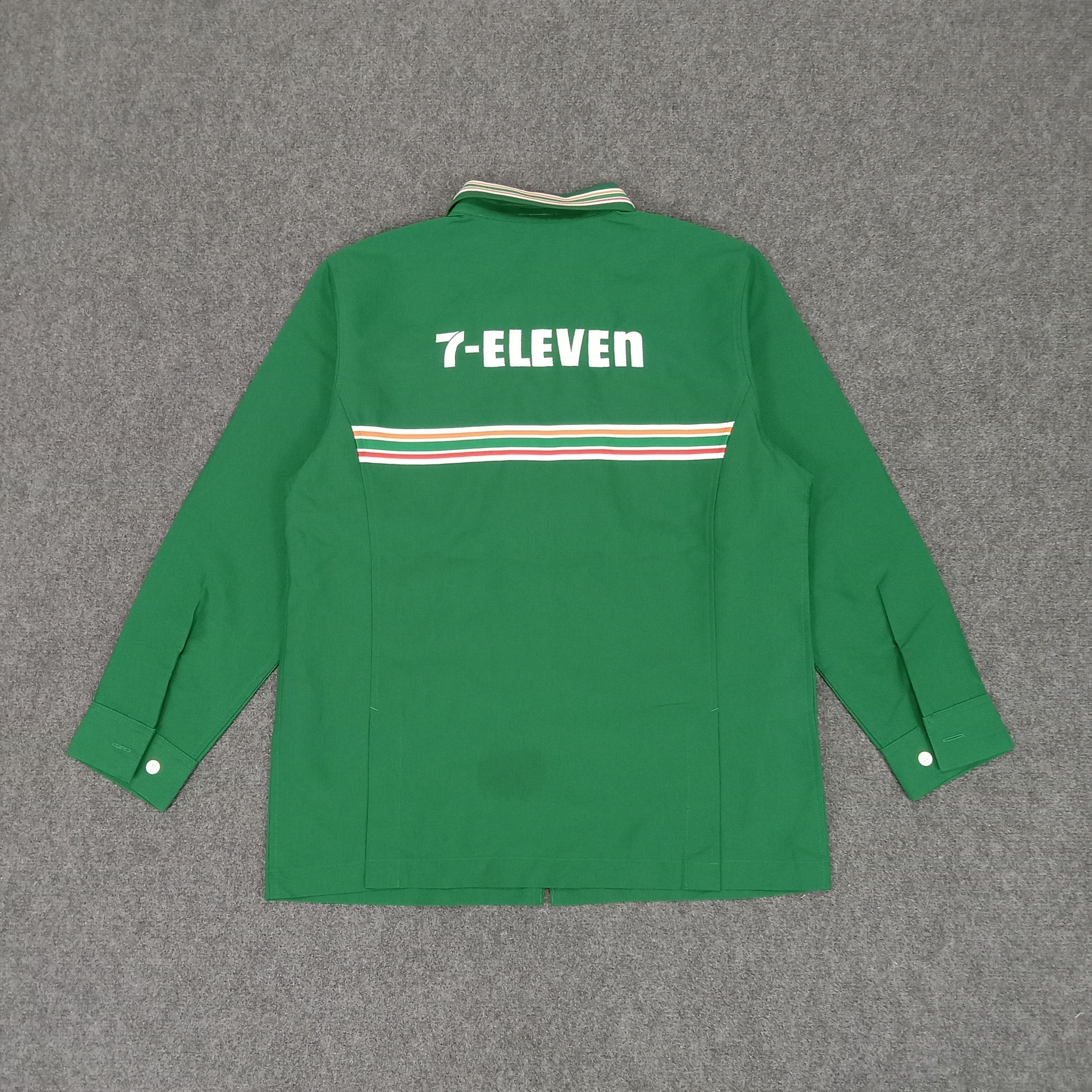 Japanese Brand × Vintage 7 Eleven Japanese Brand Uniform Jacket Size US S / EU 44-46 / 1 - 1 Thumbnail