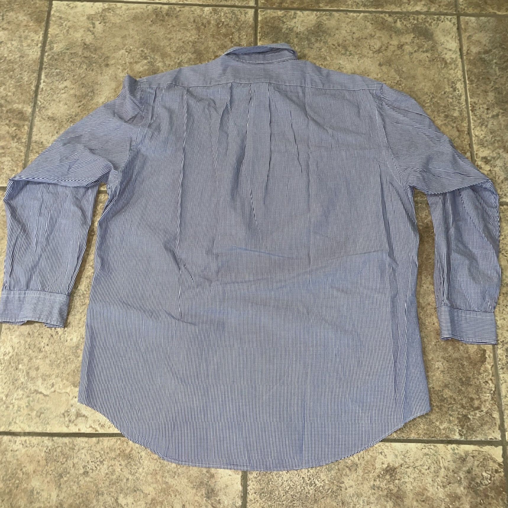 Ralph Lauren Ralph Lauren Yarmouth Button-Down Shirt Mens 16.5 100% cotton Blue Size US L / EU 52-54 / 3 - 5 Thumbnail