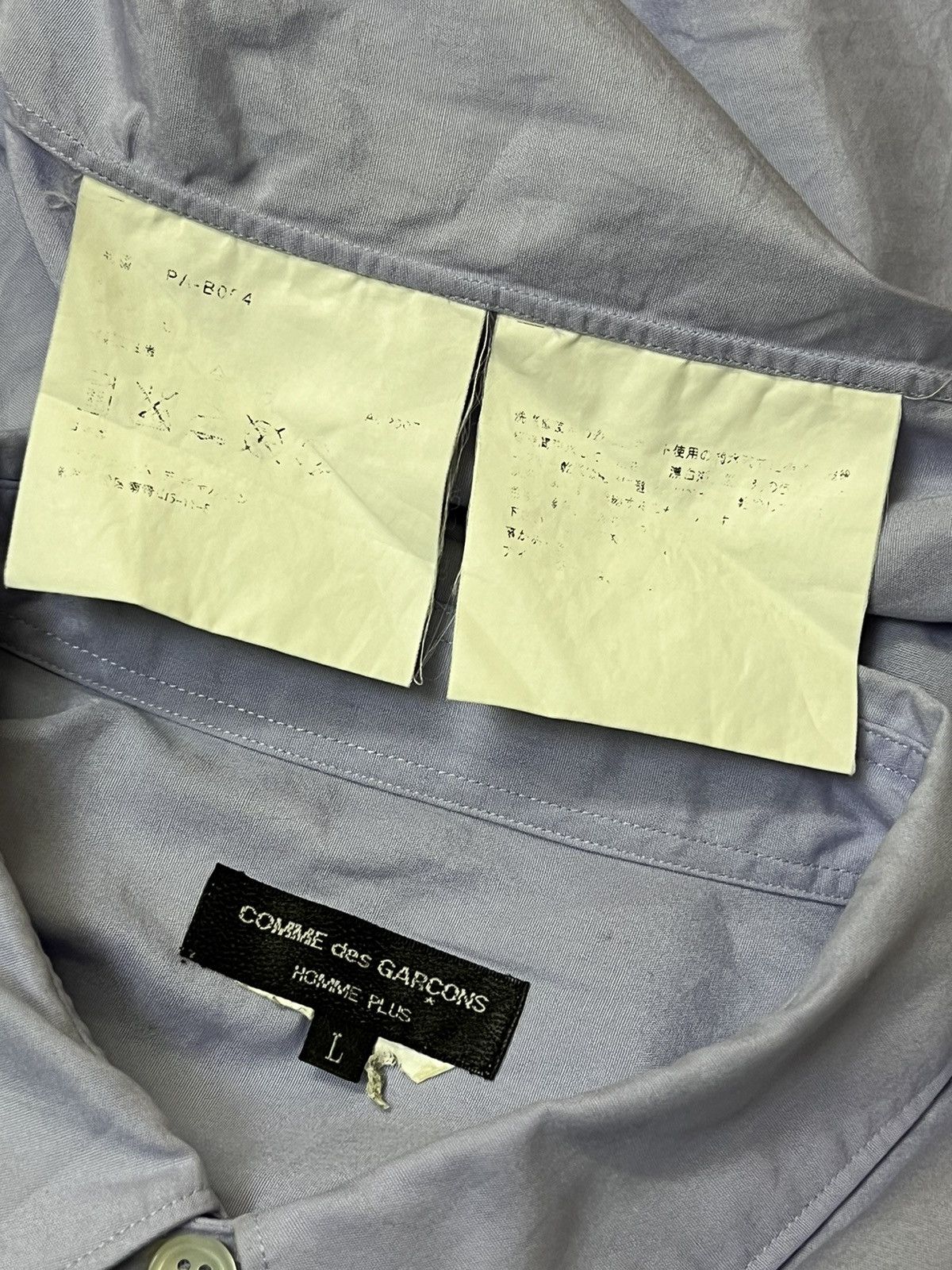 Comme des Garcons ICONIC🔥CDG COMME DES GARCONS HOMME PLUS BUTTON UPS SHIRT Size US L / EU 52-54 / 3 - 7 Thumbnail