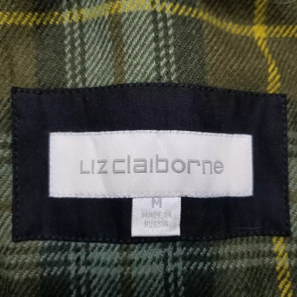 Other Liz Claiborne Parka Jacket Womens Medium Black Buttons Size M / US 6-8 / IT 42-44 - 8 Thumbnail