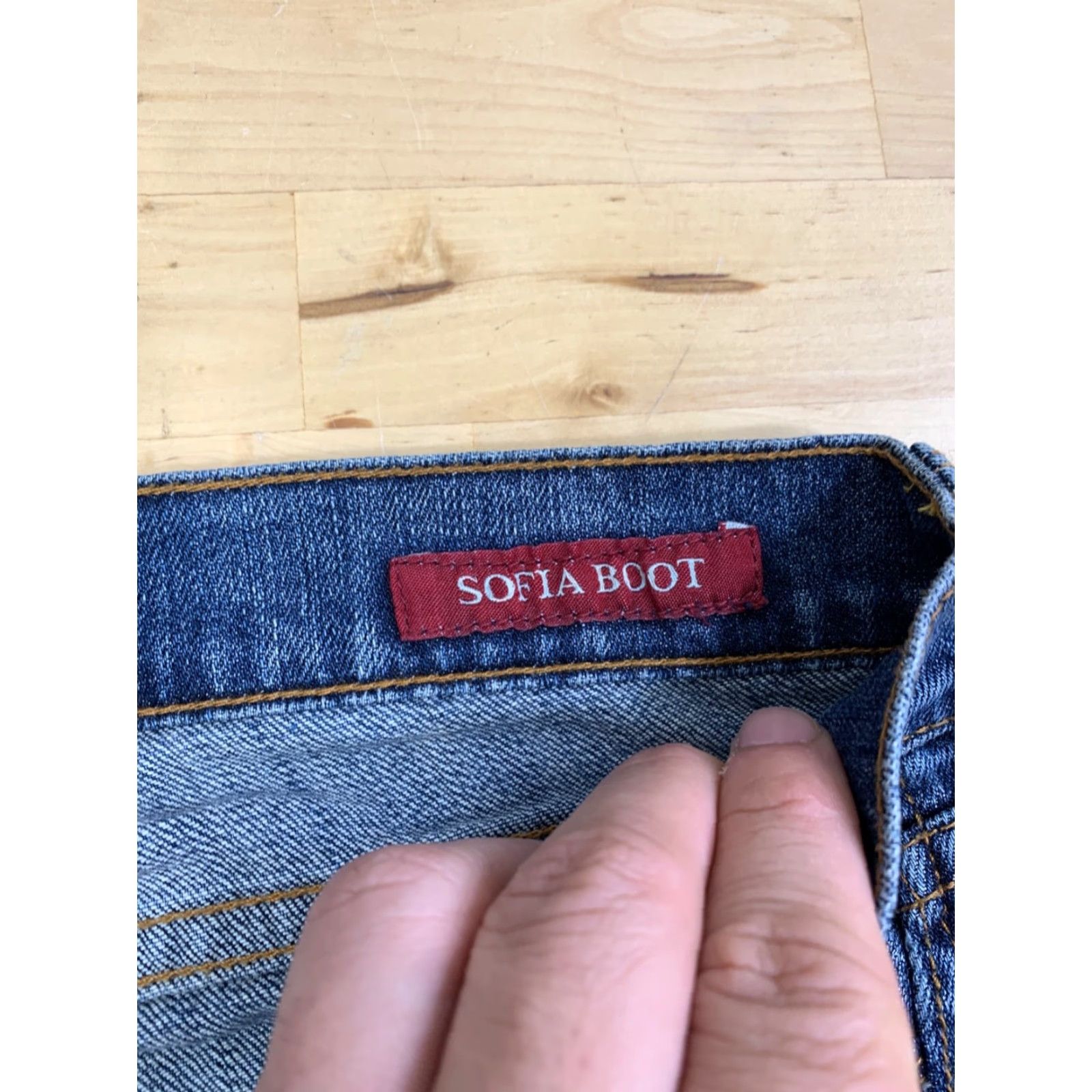 Lucky Brand Lucky Brand Jeans Women 12 31 Reg Sofia Boot Blue Casual Work Travel 5-Pocket Denim Blue Modern Regular Women’s Shoes? Size 34" / US 12 / IT 48 - 3 Thumbnail