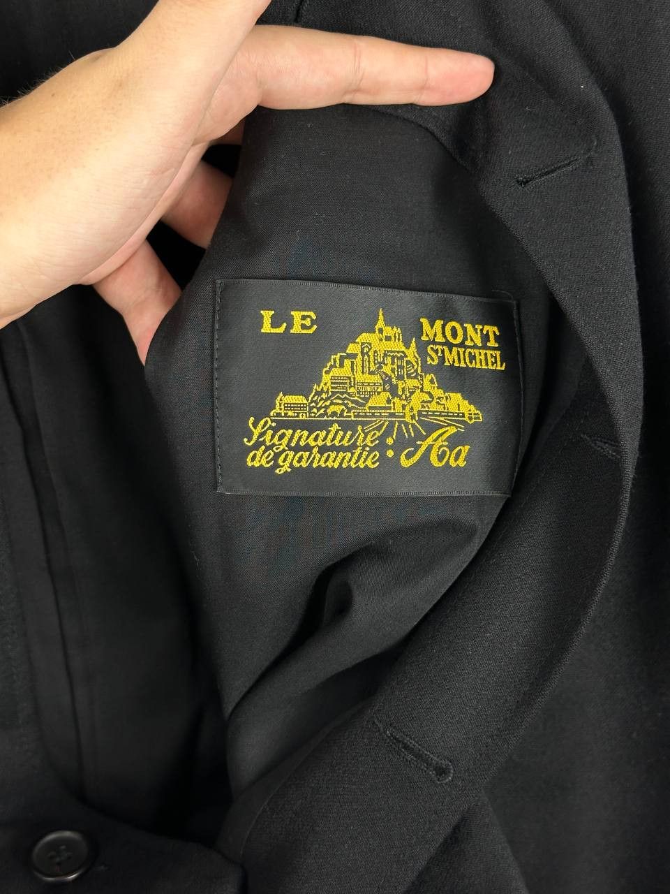 Le Mont Saint Michel Le Mont St Michel Real Work Jacket Black Size S Size US S / EU 44-46 / 1 - 9 Thumbnail