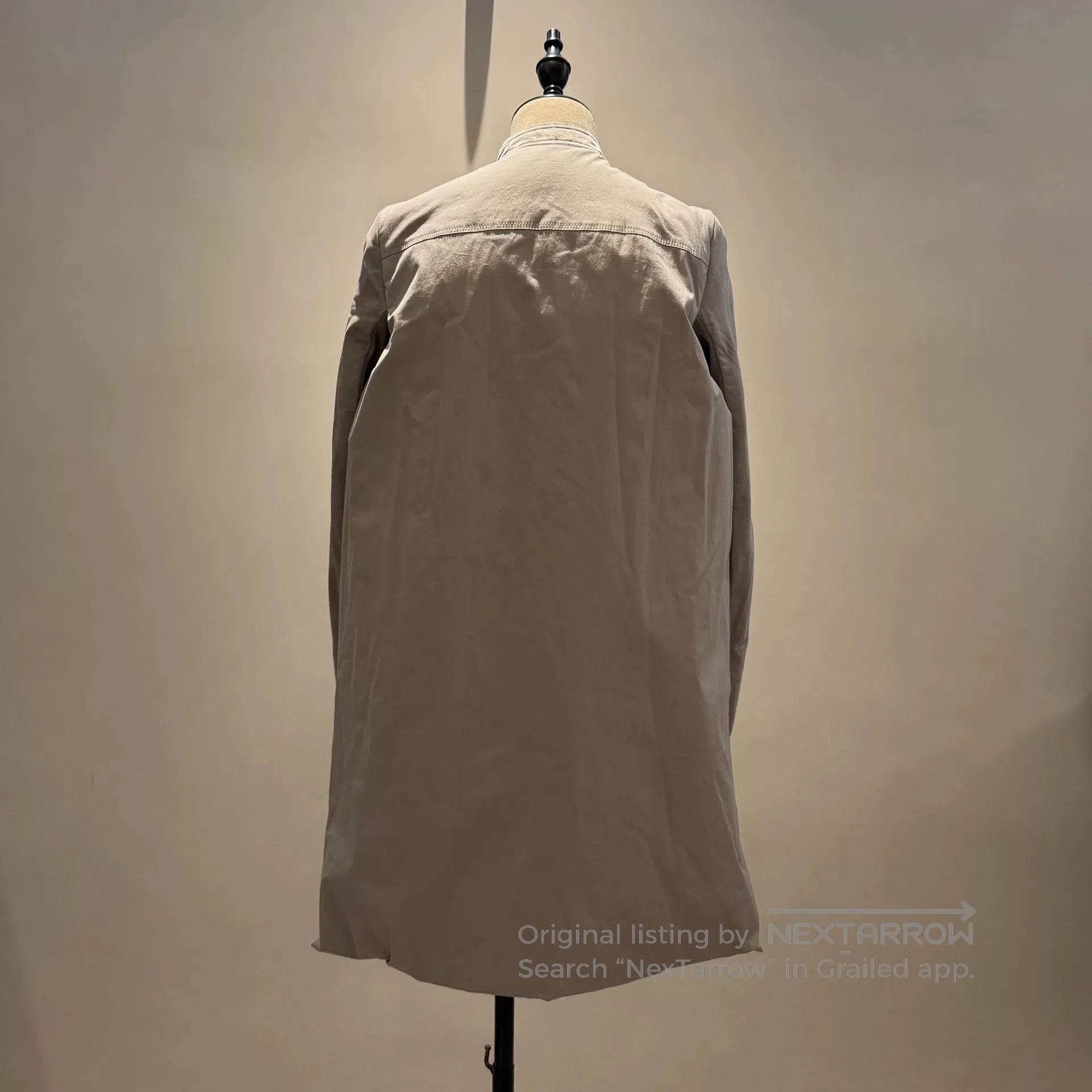 Rick Owens rick owens side zip wool coat. Size L / US 10 / IT 46 - 3 Thumbnail