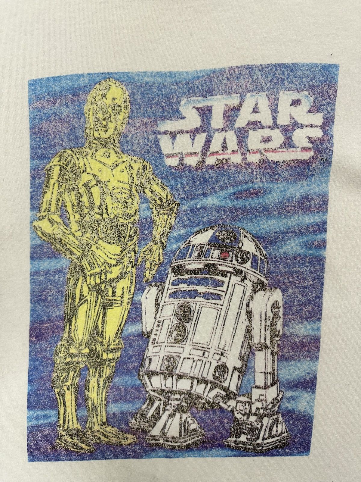 Star Wars × Vintage Rare Vintage 1997 Lucas Film Ltd. Star Wars C-3PO/R2-D2 Tee Size US M / EU 48-50 / 2 - 5 Thumbnail
