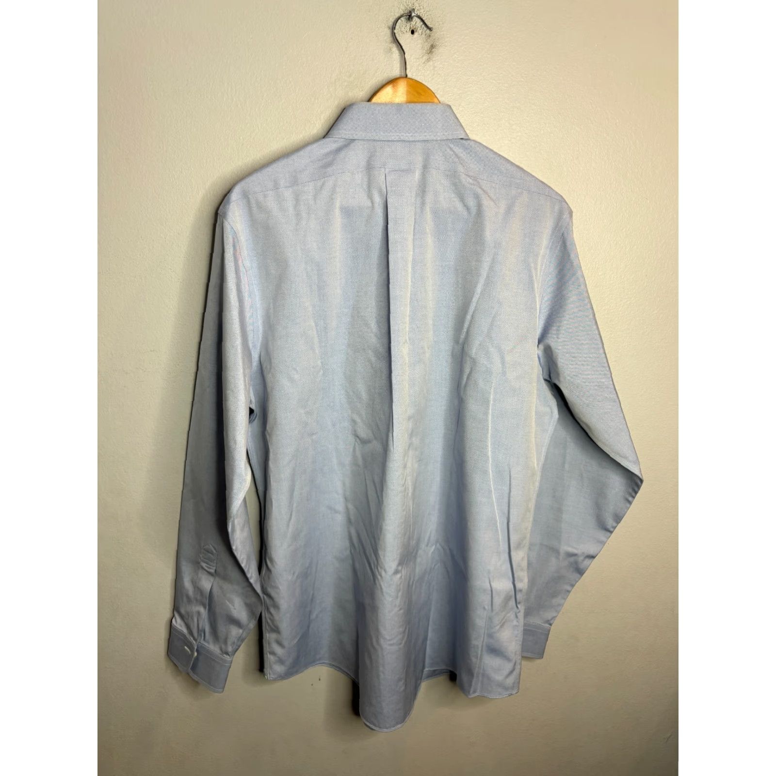 Brooks Brothers Brooks Brothers Long Sleeve Shirt Mens 16.5 Blue Non Iron Classic Fit Dress Shirt 2314 Size US XL / EU 56 / 4 - 6 Thumbnail