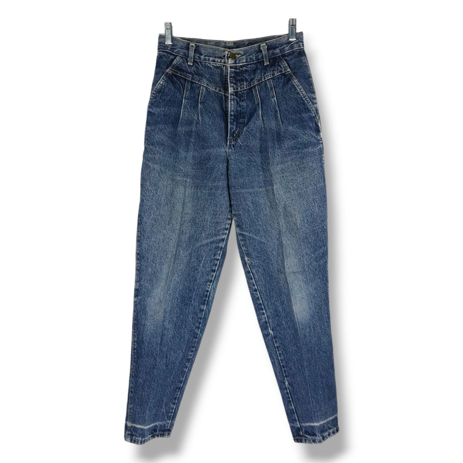Other EUC VTG Chic 80s Mom Pleated Tapered Jeans Sz. 11/12x29 Size 26" / US 2 / IT 38 - 1 Thumbnail