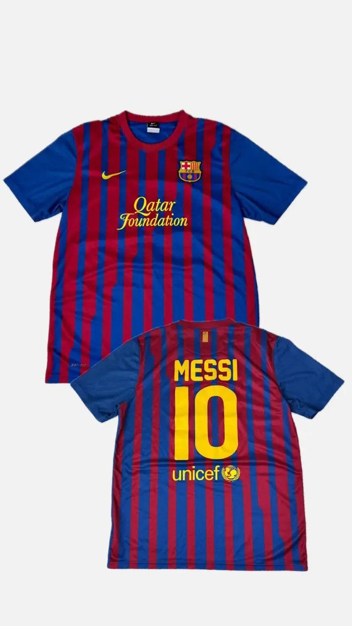 Nike Nike FC Barcelona 2011 2012 Messi #10 Home Shirt Jersey Size US L / EU 52-54 / 3 - 1 Thumbnail
