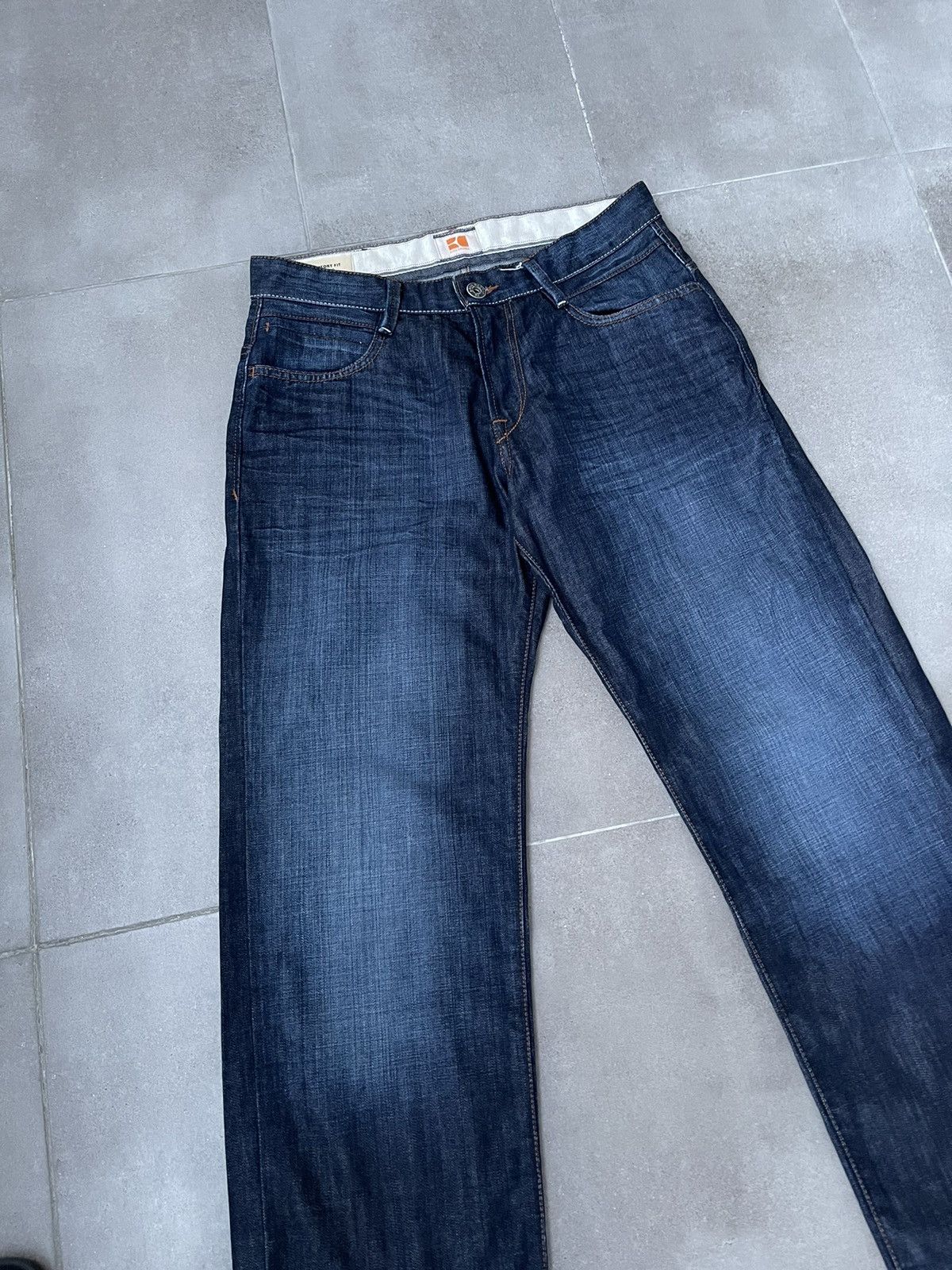 Hugo Boss Hugo Boss Orange Dark Indigo Denim Pants Size US 32 / EU 48 - 13 Thumbnail