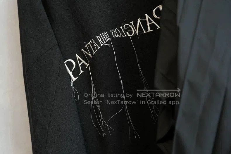 Yohji Yamamoto Yohji Yamamoto Pleated Embroidered Jacket-dmc. Size US M / EU 48-50 / 2 - 7 Thumbnail
