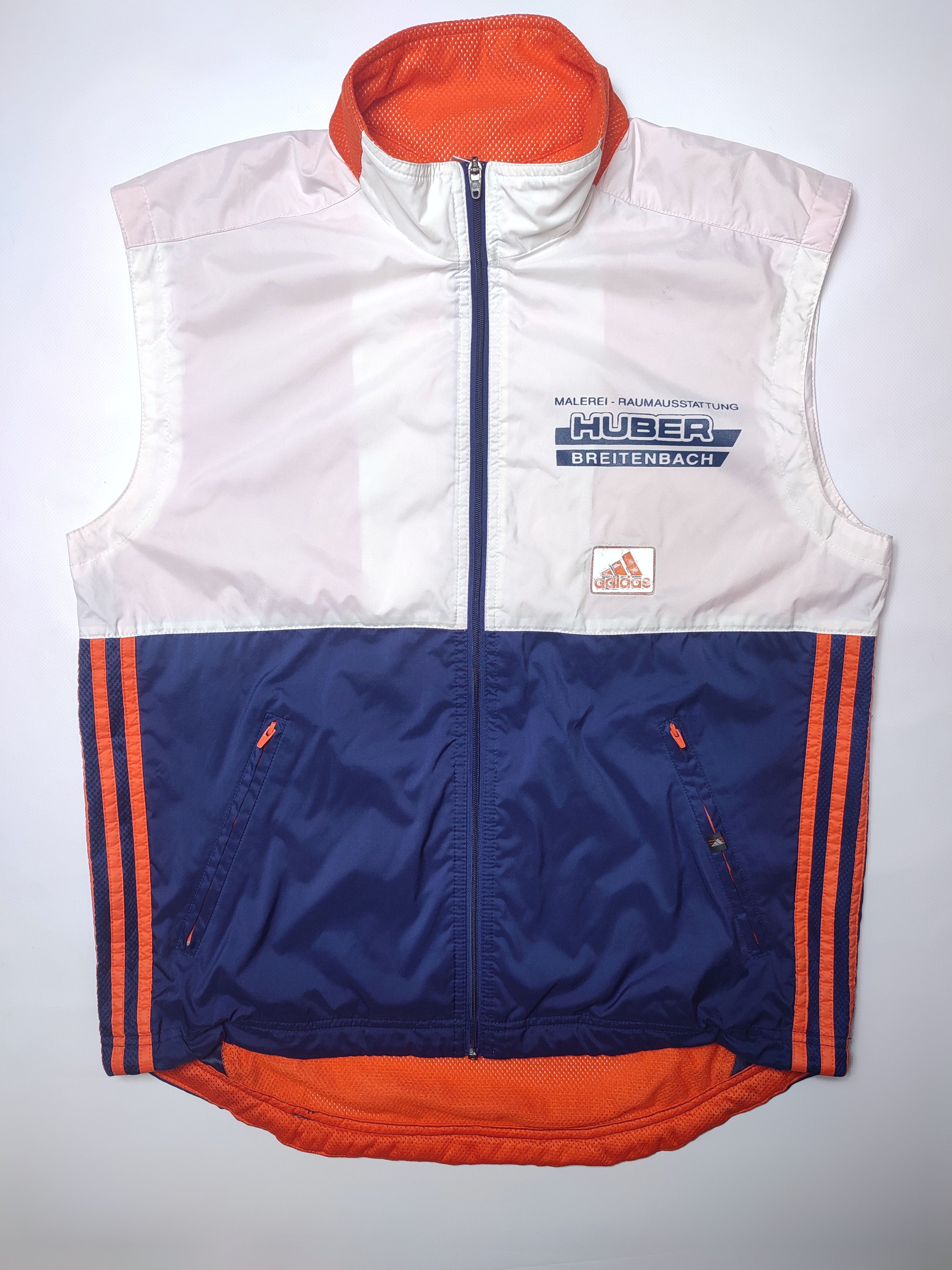 Adidas Adidas Running Rare Full Zip Reflective Logo Vest Jacket Size US M / EU 48-50 / 2 - 2 Thumbnail