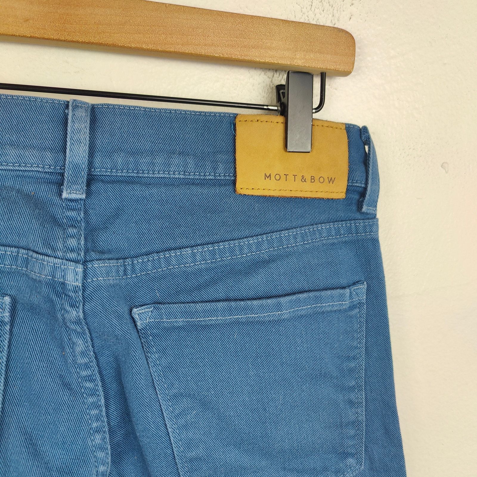 Mott & Bow Mott & Bow Slim Jeans Mens 30x30 Blue Chinos Preppy Size US 30 / EU 46 - 6 Thumbnail