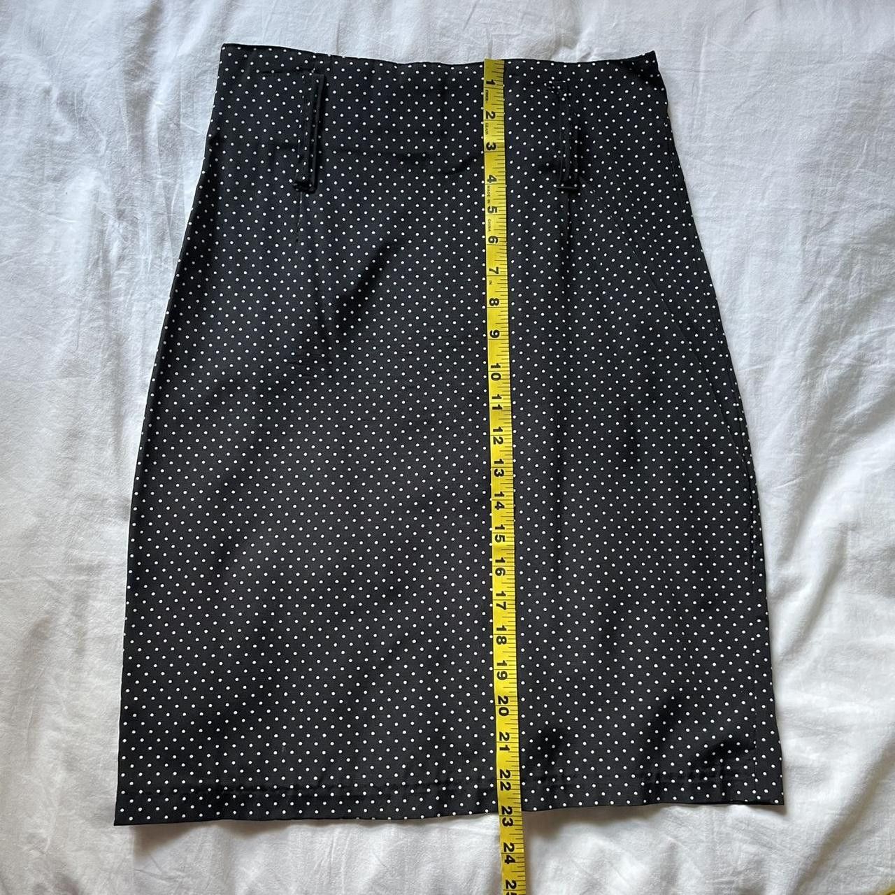 Vintage Vintage 90s Polka Dot Midi Skirt Size 27" / US 4 / IT 40 - 6 Thumbnail