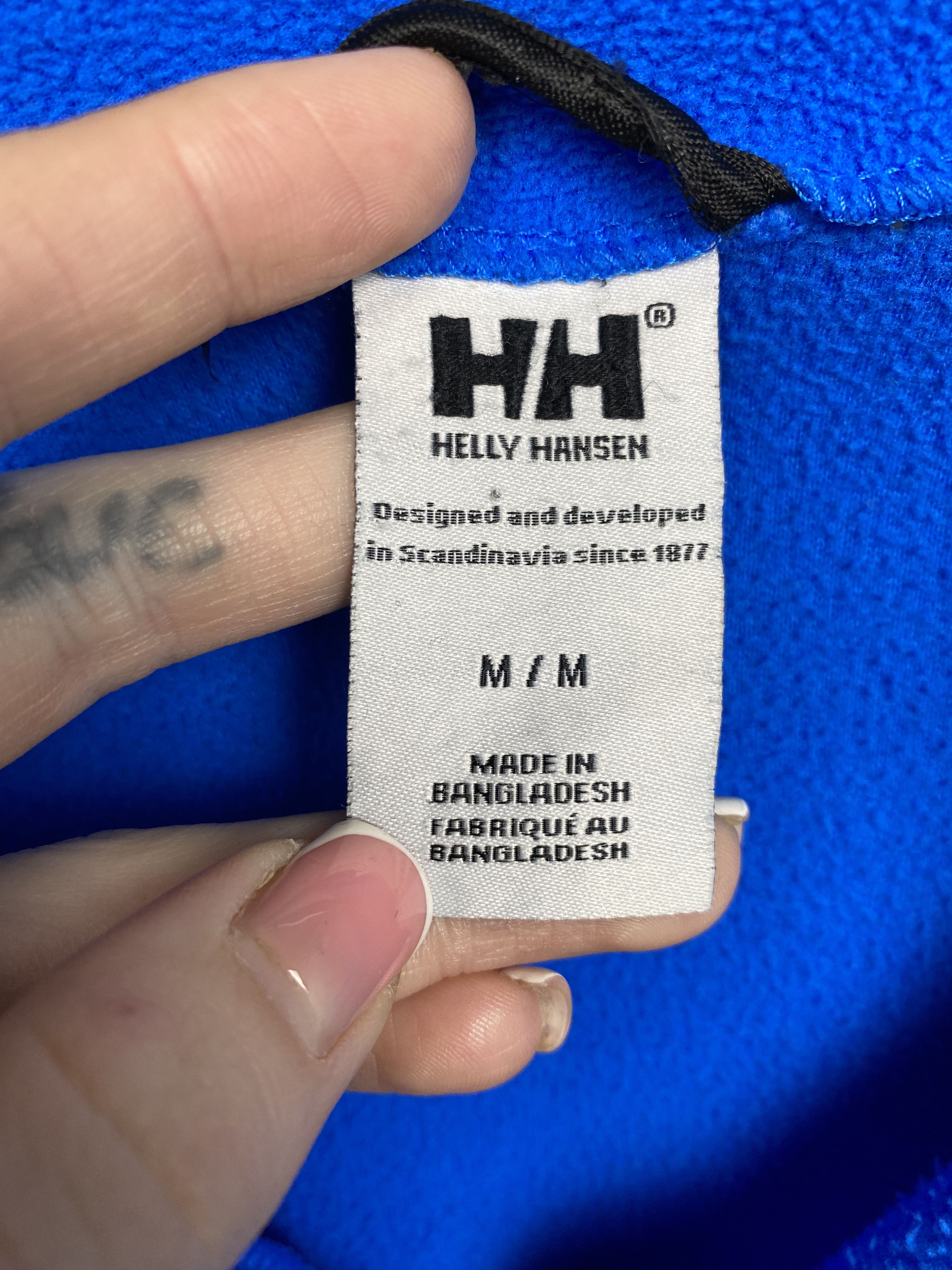 Helly Hansen Helly Hansen Vintage Mens Full Zip Fleece Jacket Size US M / EU 48-50 / 2 - 4 Thumbnail